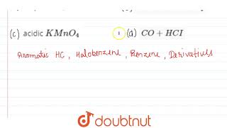 The regent used in Gattermann Koch aldehyde symthesis is [upl. by Ehcropal]