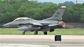 HD Lackland AFB Morning Sorties amp More [upl. by Aoht]