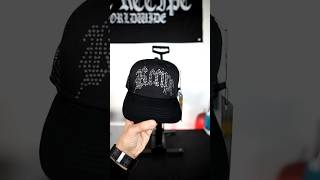 How To Make Custom Rhinestone Hats with a Cricut amp Heat Press at home Shorts [upl. by Evonne]