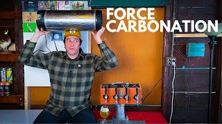 The BEST way to FORCE CARBONATE  Homebrew Kegging [upl. by Giulia]