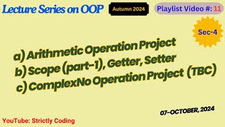 2024 10 07 Sec 4 Scope ArithMetic amp ComplexNo Operations [upl. by Haletky]