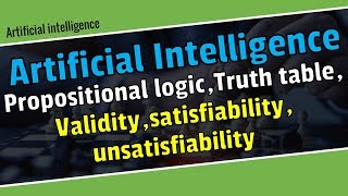 Propositional logic\Implication truth table \Validity satisfiability unsatisfiability Bangla [upl. by Coleville]