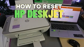 How To Reset HP Deskjet 2800e Printer [upl. by Aner570]