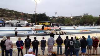 VIOLENT DRAG RACE CRASH AT BARONA [upl. by Gnilrac157]