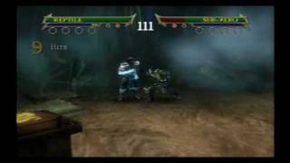 MK Shaolin Monks  Reptile amp SubZero combos [upl. by Cristobal]