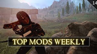 Top Mods Weekly NEW Movement Behaviors Action Animations and MORE Skyrim XBOX Mods [upl. by Kroo]