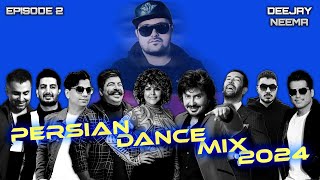 Persian Dance Mix by Deejay Neema  Ep 2 🕺🏻💃🏻 قسمت دوم دیجی میکس شاد بهترین آهنگهای ایرانی [upl. by Aihsemot]