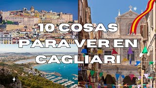 10 Cosas para ver en Cagliari  GUÍA TURÍSTICA [upl. by Nason]