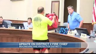 Beauregard District 2 Fire Chief resigns [upl. by Linskey308]