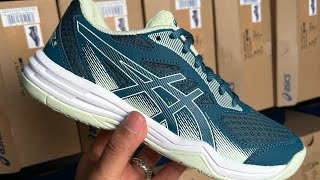 ASICS UPCOURT 5  zapatillas para VOLEY 1072A088 403 MUJER [upl. by Yme]