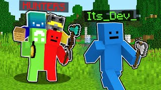 Minecraft Manhunt But The Hunters Have Roles [upl. by Manny]