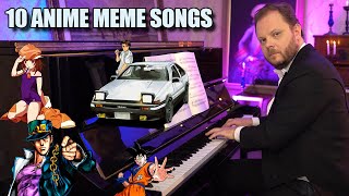 10 Anime Meme Songs [upl. by Phelia]