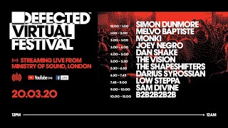 Defected Virtual Festival 2020 Defected In Your House  Ministry Of Sound [upl. by Lazar]