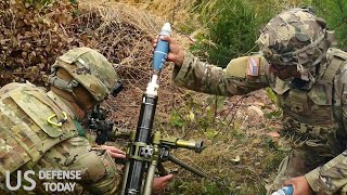 US Army Tests 60 mm Mortar with M224A1 Mortar System [upl. by Jolie]