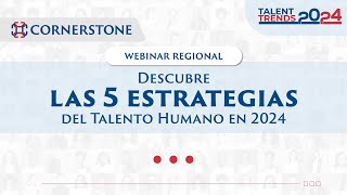 Webinar regional Estrategias de Talento Humano 2024 [upl. by Friedly]