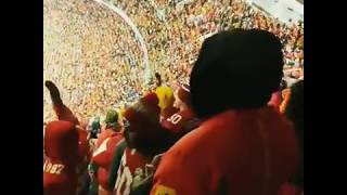 Chiefs Tomahawk Chop AFC Divisional Game vs Colts [upl. by Nywde]