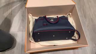 Louis Vuitton Lockme Day Handbag unboxing and review [upl. by Garber]