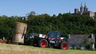 Essai du chargeur télescopique Bobcat TL4380HF Agri 4 étoiles [upl. by Aesoh969]