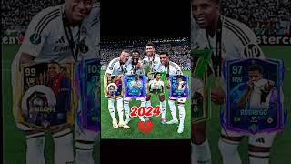 Real Madrid 2024 and 2015🔥🥺eafc24 fcmobile fifa football [upl. by Sibby]