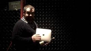 Sabering Champagne with iPad [upl. by Lednic]