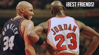 Charles Barkley and Michael Jordan being bestfriends for five minutes [upl. by Eimyaj]