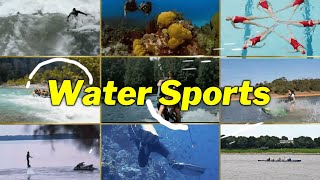 Water Sports in English  Water Sports English Vocabulary [upl. by Buhler288]