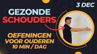 10 oefeningen voor GEZONDE SCHOUDERS voor OUDEREN [upl. by Nara]