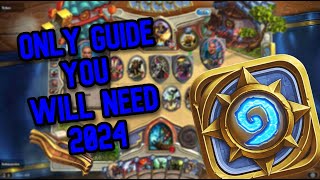 Hearthstone GUIDE For Beginners and Returning Players For 2024 [upl. by Nilved]