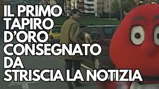 IL PRIMO TAPIRO DORO della Storia di Striscia la Notizia 1996 [upl. by Nollad]