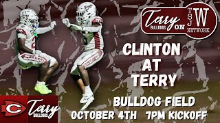 10424 Clinton MS at Terry MS  Terry Bulldogs Football on the TSJW Network [upl. by Elset282]