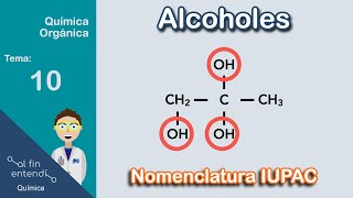 ¿Cómo nombrar ALCOHOLES Paso a Paso [upl. by Finkelstein]