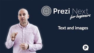 Prezi next for beginners  Text and images [upl. by Maryly918]