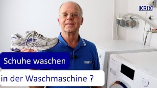 Sportschuhe in der Waschmaschine waschen [upl. by Tacklind40]