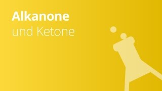 Die Stoffklasse der Alkanone und Ketone  Chemie [upl. by Jule5]