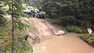 2015 sportsman 1000 xp first ride [upl. by Emsoc286]