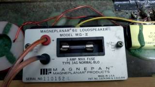 MAGNEPLANAR MGll Speaker [upl. by Ociram735]