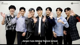 OFFICIAL GREETINGS GOT7 2018 World Tour EYES ON YOU in Jakarta EyesOnYouinJKT [upl. by Kuebbing]