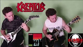 Kreator  Betrayer Short Guitar Cover [upl. by Annawit]