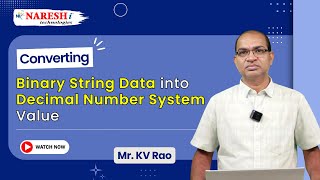 Python Programming Convert Binary Strings to Decimal Values  NareshIT [upl. by Nera]