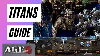 Age of Z Origins  Titans Guide [upl. by Irme]