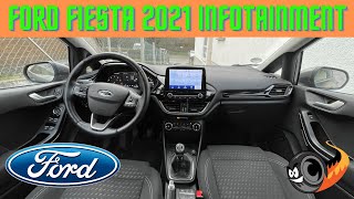 Ford Fiesta Bedienung 20212022 Infotainment SystemInnenraum Deutsch [upl. by Ephrem467]