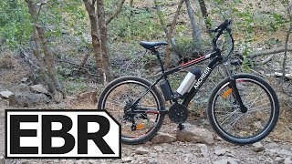 Ancheer Power Plus Electric Mountain Bike Review  800 [upl. by Jesselyn185]