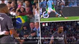 Kylian Mbappé Goal vs Celta Vigo Real Madrid vs Celta Vigo Highlights Laliga 2024 [upl. by Kenon64]