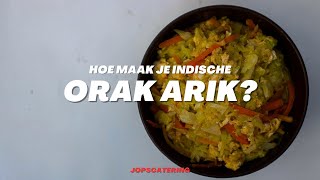 Hoe maak je Indische Orak Arik [upl. by Ramberg]