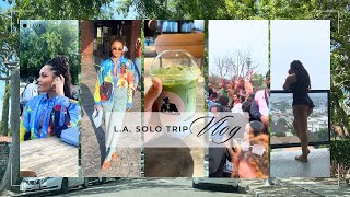 Solo Trip to LA Pt 1There are so many Black People Everyday People Party  Staying on Sunset [upl. by Adnertal]