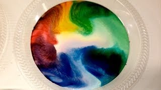 Milk Food Coloring And Dish Soap Experiment  Incredible Science [upl. by Rusell]