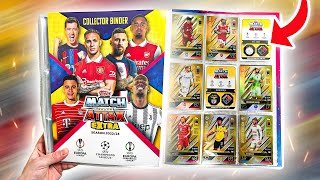 MY MATCH ATTAX EXTRA 202223 BINDER PROGRESS Binder Update [upl. by Arretal861]