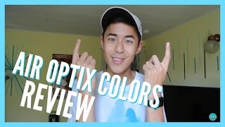 AIR OPTIX COLORS REVIEW [upl. by Ecnahc]