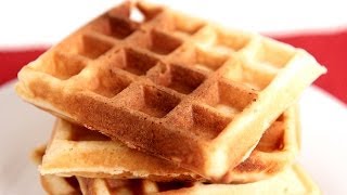 Belgian Waffles Recipe  Laura Vitale  Laura in the Kitchen Episode 782 [upl. by Nasas695]