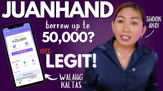 Na Shock Ako Kay JuanHand Online Loan App Sobrang Legit Pala [upl. by Bourne]